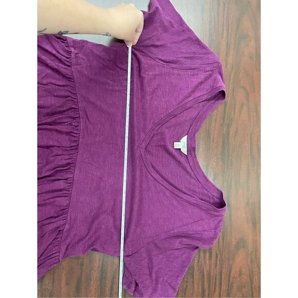 Terra & Sky Purple Blouse Size 0X - Picture 6 of 9